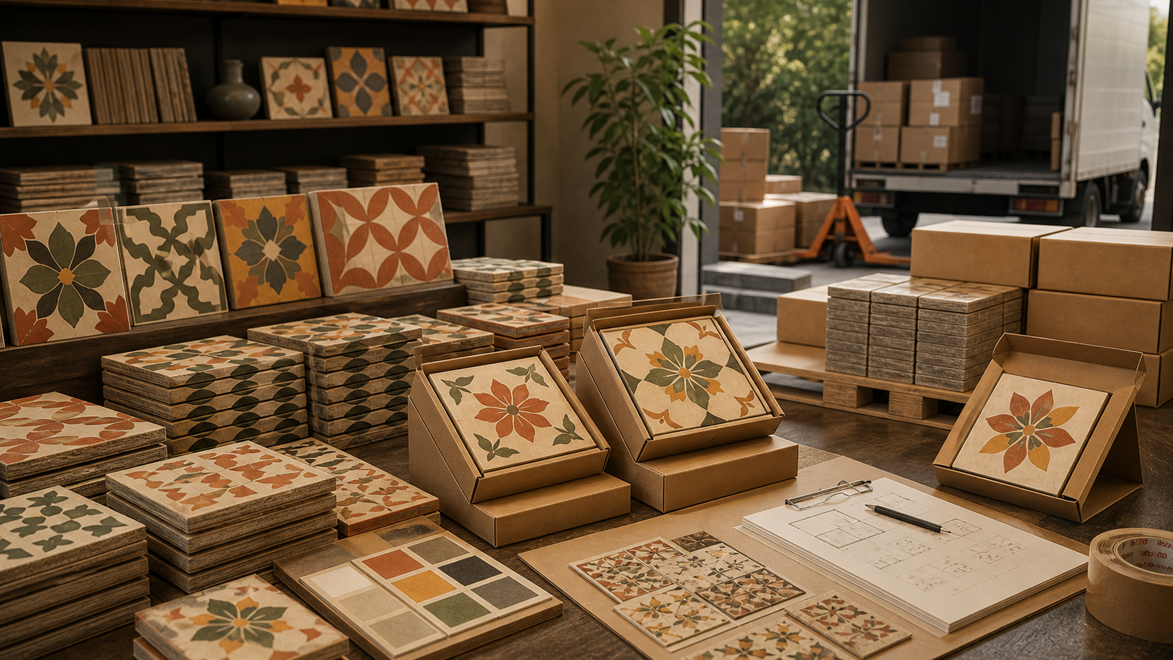 Matha Athangudi Tiles